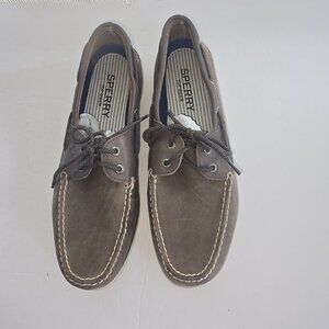 Sperry Topside Lace Boat Shoes Flat Heel for men Sz 11M Color Gray